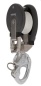 Preview: BARTON Snatch-Block Gleitlager 20 mm - 1 Rolle, Wirbel, Patentschäkel