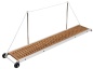 Preview: Gangway, unverstellbar Teak-Lauffläche 210 cm