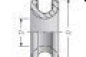 Preview: Antal Aluminium Low Friction Ringe, D1=10mm, D2=25mm, Ø