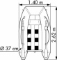 Preview: PLASTIMO Schlauchboot HORIZON 260S