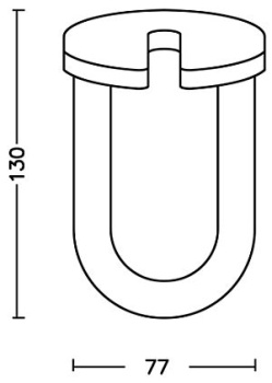 Teufelskralle für 12er und 13er Kette inkl. 5m Tau