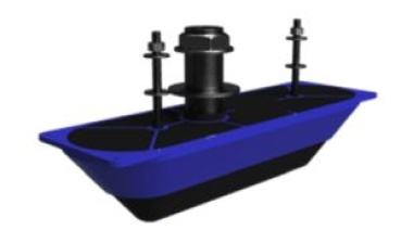 StructureScan 3D Transducer Stainless Steel Thru-Hull S