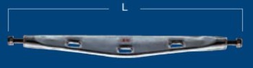 SCHOTRING-VERBINDUNGSSTEG 300 MM LANG