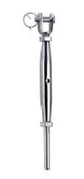 WANTENSPANNER 1 GABEL 1 GEWINDETERMINAL M10 AISI 316 FÜ