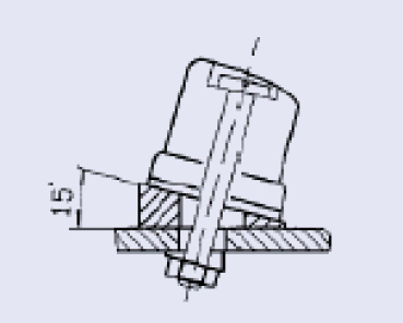 UNTERLEGKEIL 15 FÜR KLEMME 3-6MM