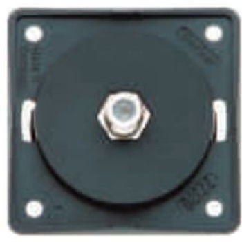 Philippi  FD koax, braun Verbinderdose