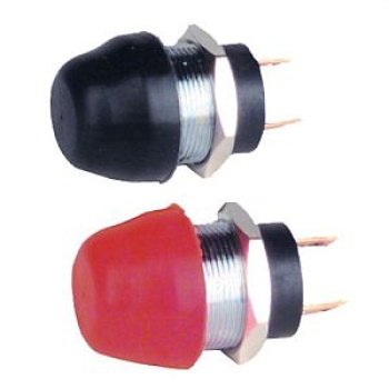 Philippi DT 12/24 L sw Drucktaster schwarz