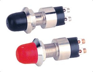 Philippi DT 12/24 K sw Drucktaster schwarz