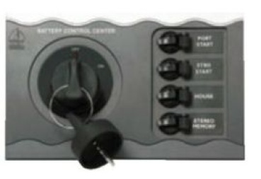 BEP CC KEY SW & 4 X CB MOD SGL ENG