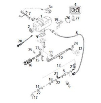 Webasto LU Air Top Evo 40 24V Diesel mit Standard-Bedienelement