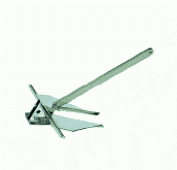 Danforth Anker, rost. Edelstahl 7 kg