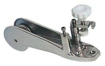 Bugrolle aus rost. Edelstahl 340 mm