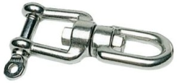 Auge/Gabel Wirbelschäkel AISI 316 10 mm