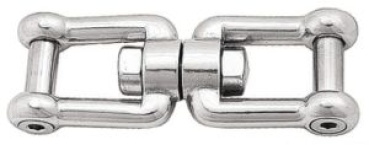 Wirbelschäkel Gab/Gab Bolzen pass. AISI 316 13 mm