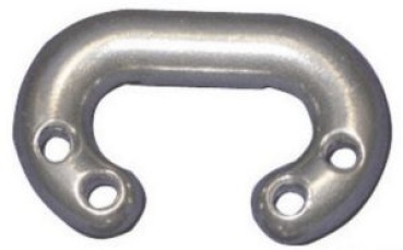 8-Stifte Ketten-Notglied AISI 316 12 mm