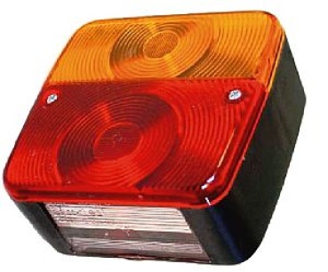 Heckscheinwerfer L 4 Funktion 2 Lampen