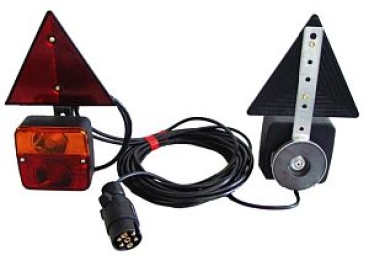 Set Rücklichter Magnetbefestigung + Dreiecke