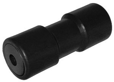 Mittlere Kielrolle, schwarz 200 mm Ø Bohrung 26 mm