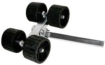 Schwenkrolle, 4 Rollen gerade 40 mm