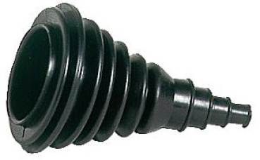 Maxi Kabeldurchlaßbalg, schwarz