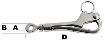 Pelikanhaken für Relings