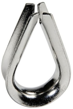 VA-Stahl Kausche Ø 24 mm