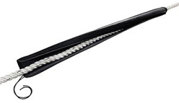 Leinenschutz aus Leder Ø 34/42 mm
