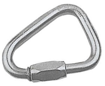 Delta VA-Stahl Karabinerhaken Schraubversch 3,5mm