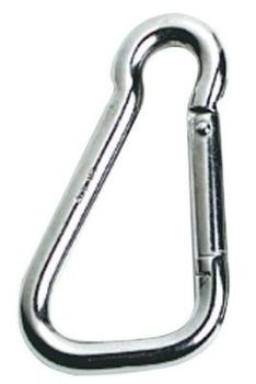Karabinerhaken AISI 316 weiter Öffnung 10 mm