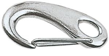 Schnappschäkel AISI 316 m. Federverschluß 100 mm