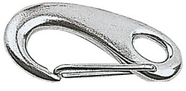Schnappschäkel AISI 316 m. Federverschluß 50 mm