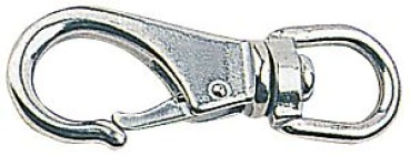 Schnappschäkel AISI 316 m. Roller 69 mm