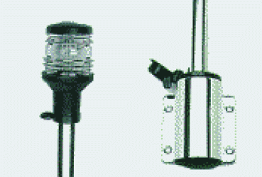 Compact Lampenschaft 60 cm Leuchte schwarz