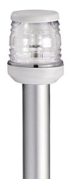 Classic Aluminiumschaft 100 cm Leucht 360° weiß