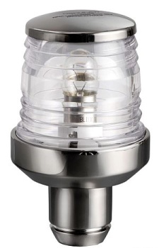 Classic 360° VA-Stahl Topplicht m. Rohrhalterung