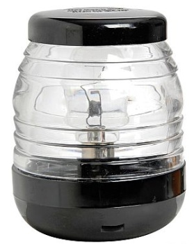 Classic 360° Topplicht, weiß/schwarz 12 V