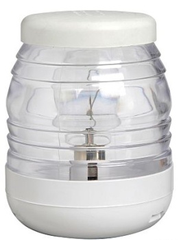 Classic 360° Topplicht, weiß/weiß 12 V