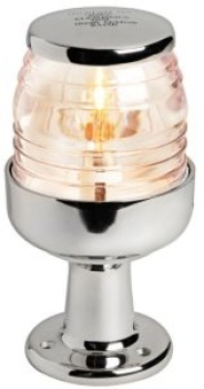 360° Topplicht m. AISI 316-Sockel 85 mm 24 V