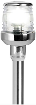 Teleskoplampenschaft 360° Classic m.Sockel Edelstahl 60