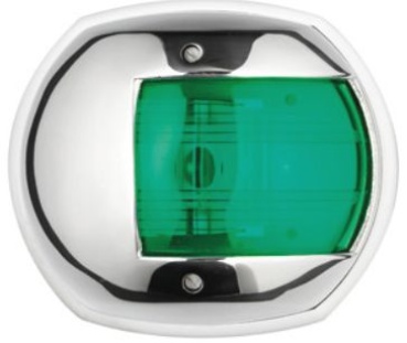 Maxi 20 Navigationslicht AISI 316 112,5° grün 24 V