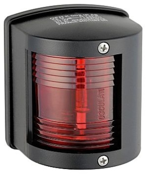 Utility 77 Navigationslicht schwarz/112,5° rot