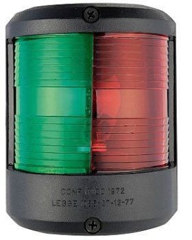 Utility 78 Navigationslicht schwarz 12V/rot-grün
