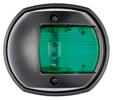 Compact Led-Navigationslicht schwarz/112,5° rechts