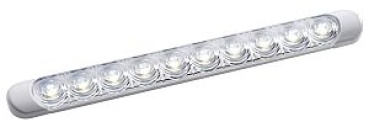 LED Aufbau-Deckenleuchte weiß 230x24x11 mm