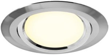 LED-Einbauleuchte, schwenkbar, warmes Licht 4W