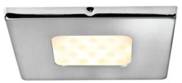 LED-EinbauDeckenleuchte gering 4eck Touch Schalter
