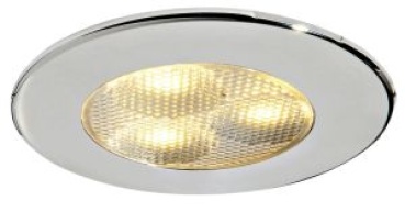Atria HD LED-Einbauleuchte aus VA-Stahl