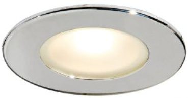 Atria II LED-Einbaudeckenleuchte hochglanzpoliert IP65