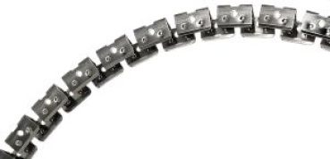 Edelstahlhalterung f. 2m-lang flexible LED-Stange