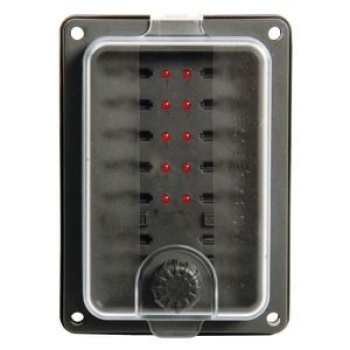 Halterung f.Lamellensicherung wasserdicht 10Plätze